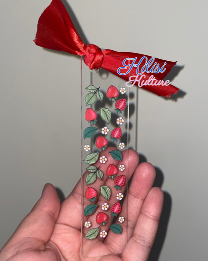 Acrylic book marks